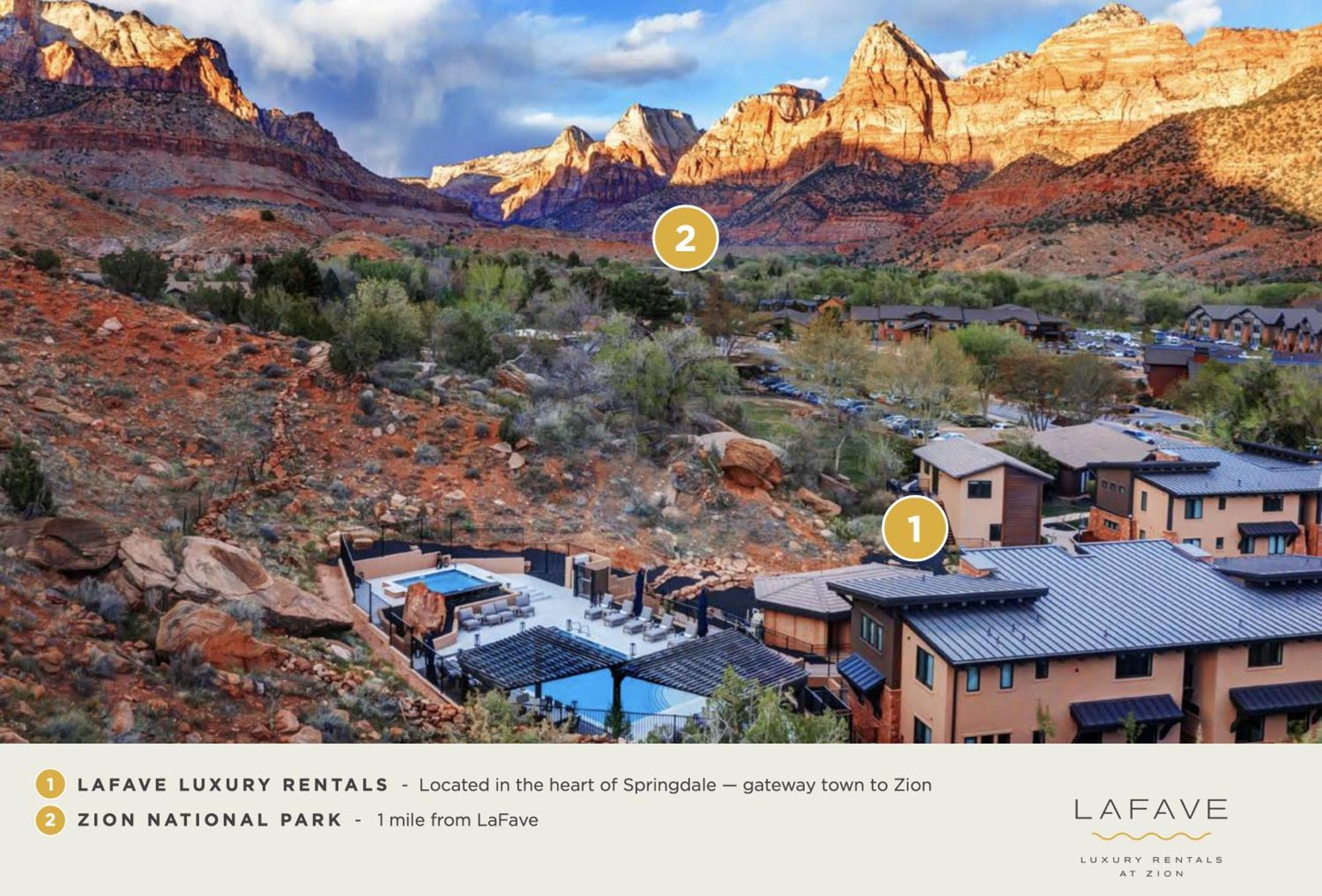Lafave Luxury Rentals At Zion Springdale Eksteriør billede